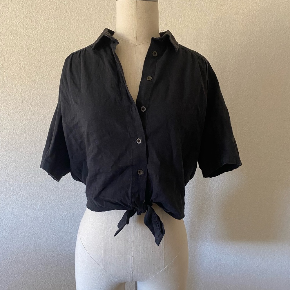 Urban outfitters western crop top